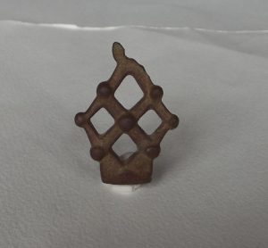 11th C. Lattice Stirrup Mount