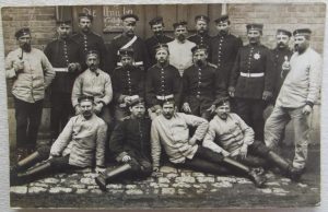 18 German soldiers with NCO