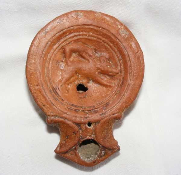 1st C. Volute Lamp Boar