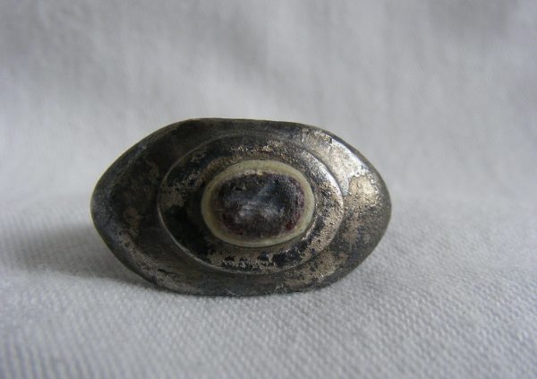 2nd C. Silver Intaglio Ring