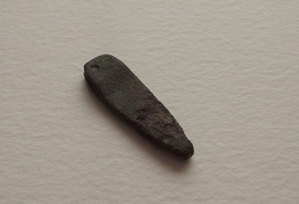 9th C. Anglo-Saxon Bronze Strapend
