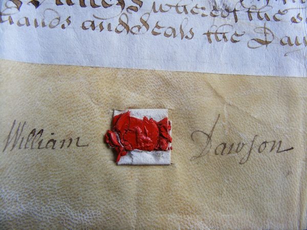 Early Georgian Indenture, 1725