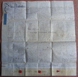 Early Georgian Indenture, 1725