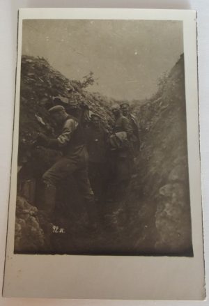 German Soldiers in Trench