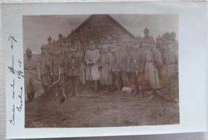 Soldiers with Pickelhaubes