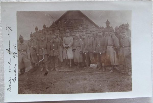 Soldiers with Pickelhaubes