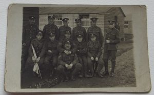 Twelve British Soldiers in Barracks