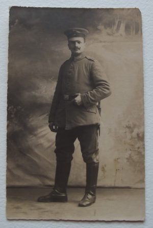 WWI German Soldier with Bayonet