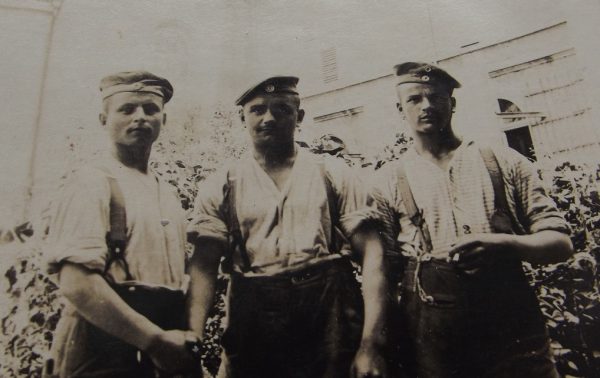 WWI Gp. Three German Soldiers