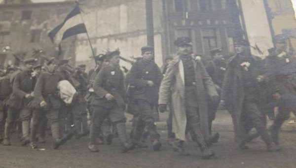 WWI Marching Infantry