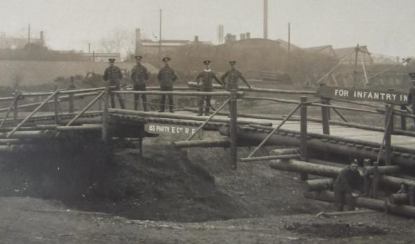 WWI Royal Engineers Trestle Bridge