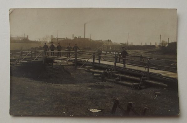 WWI Royal Engineers Trestle Bridge