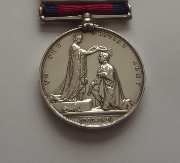 Military General Service Medal 1796 - 1814 1 Clasp Maida to 78th Foot   SOLD - Image 5