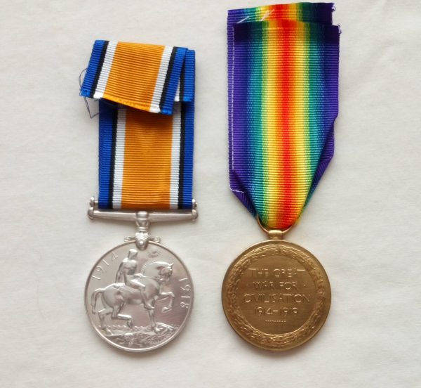 WWI War, Vict. Pr. Sergt. A. E. Walker North'd Fus. K.I.A. - Image 3