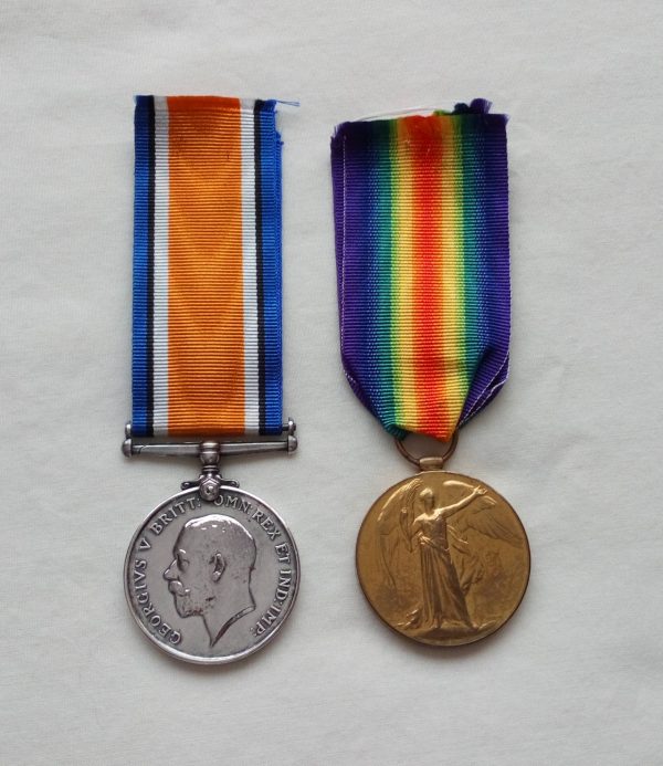 WWI War, Vict. Pr. to Pte. G. Crane Rifle Brigade K.I.A. - Image 2