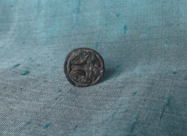 14th Century Bronze Seal Matrix Letter "I" - Image 5