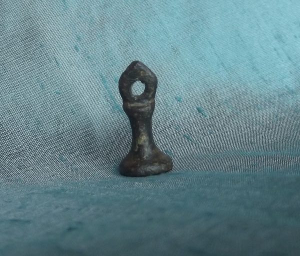 14th C Bronze Seal Letter I 7