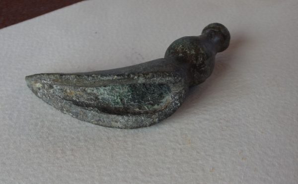 15th C Bronze Pouring Spout 4