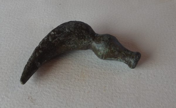 15th C Bronze Pouring Spout 5