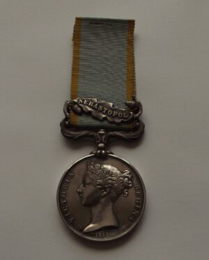 Constantius bcm crimea 1854 to 1856 1 clasp sebastopol h farney 77th regt kia