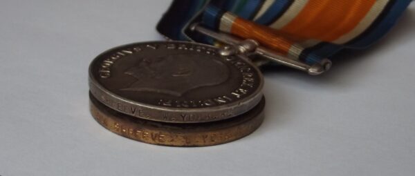 Wwi War Vict Pr Pte A Shreeve West Yorks Regt 11