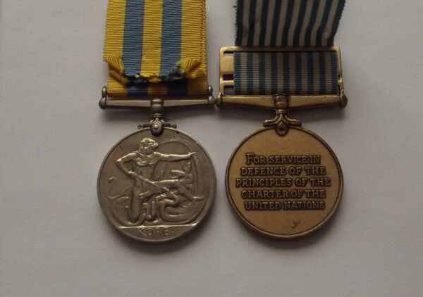 Korean War Medal 1951-53 to 22605439 to Fusilier A. F. Bartropp Royal Fusiliers - Image 2