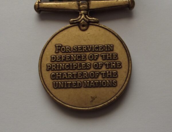 Bcm Korean War Medal 1951 To 53 Fus A F Bartropp R F 7